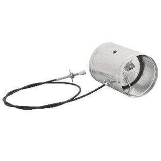 Friskluftspjeld ø80mm blankt