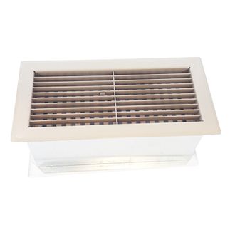 Etageventil (6x14) 20,2 x 40,5 kompl. m/kass-  Eik topp og hvit bunn