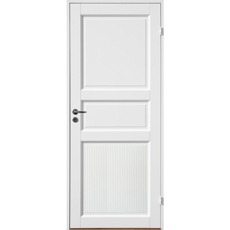 Sverre Innerdør massiv med riller (flere varianter)