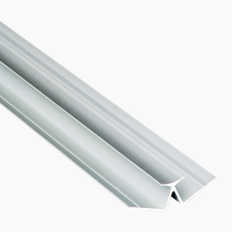 Hjørneprofil innvendig 135⁰ alu 2400 mm til Fibo veggpaneler