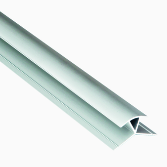 Hjørneprofil utvendig 135⁰ alu 3000 mm til Fibo veggpaneler