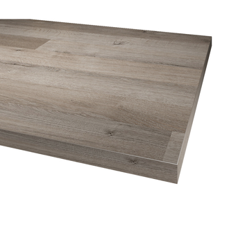 Oak Dark Benkeplate i laminert spon - 29x3020x1230 mm