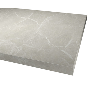 195 Marble Grey Benkeplate i laminert spon - 29x3020x610 mm