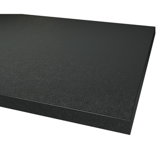 1049 Lava Black Benkeplate i laminert spon - 29x3020x610 mm