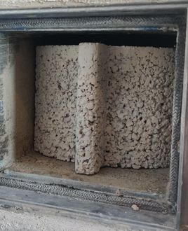 Sotlukestein for Leca pipe, fra Leca