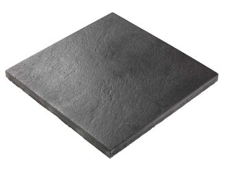 Helle, Lava AC, 40 x 40 x 4 cm, sort antrasitt, fra Asak