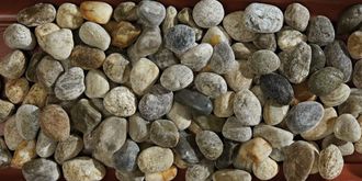 Dekorstein Elvestein 25/40 Fargemix (20kg) - Aaltvedt