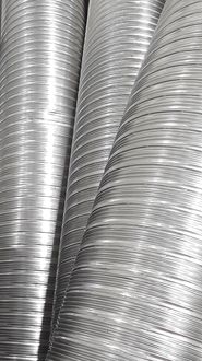 Flexirør, ø160 mm, 1 - 2,7 m