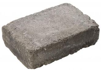 Herregårdstein belegningsstein, 20 x 13,5 x 6 cm, Gråmix, fra Asak