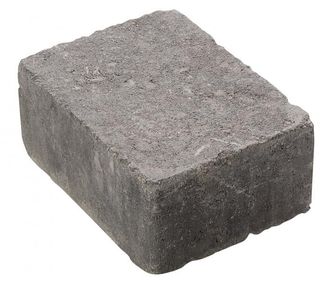 Herregårdstein belegningsstein, 1/2 stein, 10 x 13,5 x 6 cm, Gråmix, fra Asak