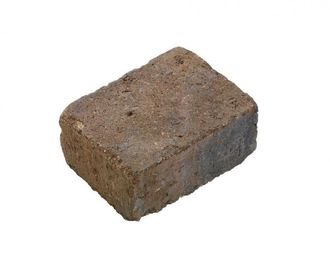 Herregårdstein, 1/2 stein, 10 x 13,5 x 6 cm, Brunmix, fra Asak