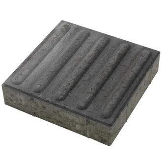 Retningsindikator helle, taktil, 30 x 30 x 7 cm, koks, fra Asak