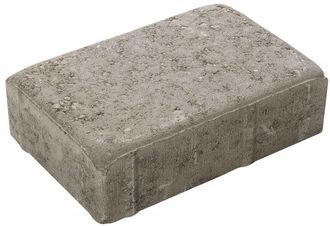 Borgstein belegningsstein, 21 x 14 x 6 cm, Grå, fra Asak