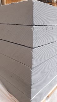 Brannmurplate, Skamoenclosure, 2440 x 1220 x 50 mm