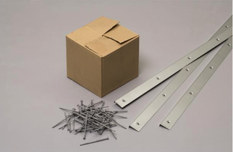 Spikerslag i stål, hullet