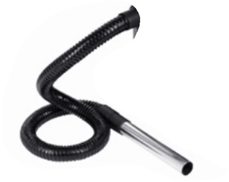 Slange, fleksibel, for grovstøvsuger