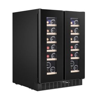 Vinskap, Oslo OX2DX60DRB, 2 soner, 38 flasker