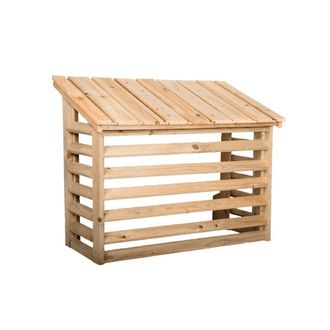 Varmpepumpehus, standard, trehvitt, norsk produsert