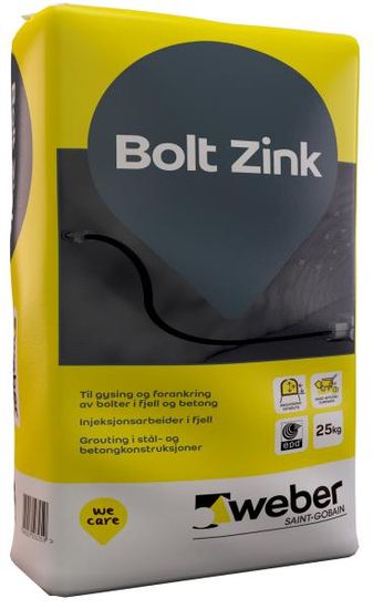 Weber Bolt Zink - 25 kg