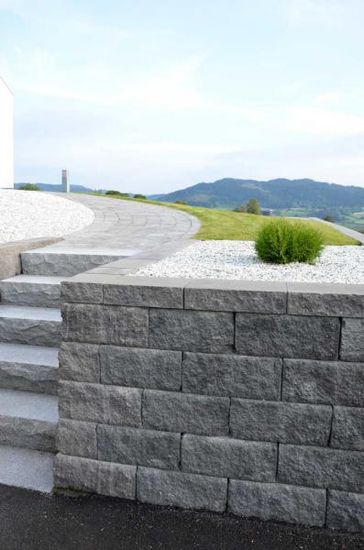 Vertica Mur toppstein, 45 x 26,5 x 10 cm, Koksmix, fra Asak