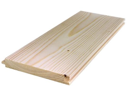 Underpanel 21 x 120 mm - Ikke behandlet 