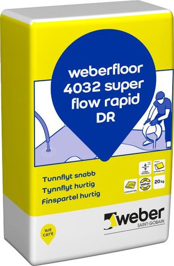 Weberfloor 4032 SuperFlow Rapid DR 20 kg