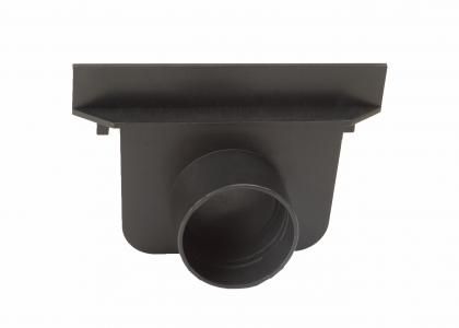 Endevegg/Endelokk til drensrenne, pakke m/ 2 stk, (ø110mm stuss og tett endevegg) fra Aaltvedt