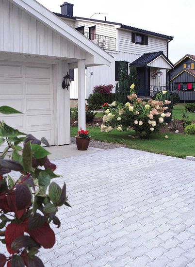 Skrivergård belegningsstein, helstein, grå, 6 cm, fra Aaltvedt
