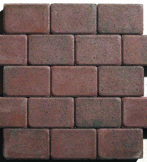 Kongsgård belegningsstein, 1/1 stein, Brunmix, fra Aaltvedt