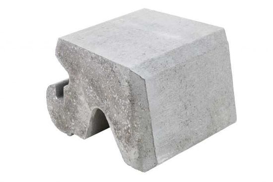 Mini Støttemur blokk, 1/1 stein, grå, 25 x 28 x 17 cm, fra Aaltvedt 