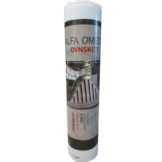 Ovnskitt, 600 g patron til pistol, tåler 1500 °C