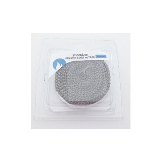 Pakningsett, stigebånd, 20 x 2 mm, 2 meter, med tape