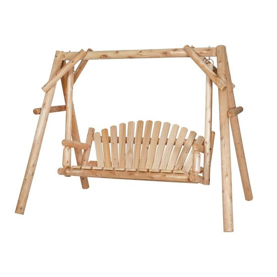 Huske, Log svingbenk, toseter svinghuske