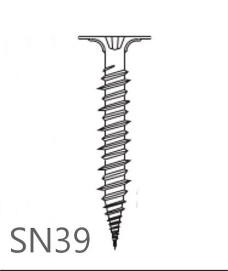Skrue, båndet SN, 39 mm, 1000 stk