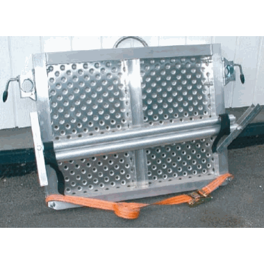 Pipeplattform, feierampe, skorstensplattform, 66 x 85 cm, med bein 91 cm