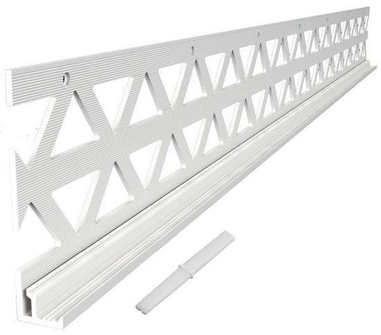 Avslutningslist, 2,5 meter, fra Weber     