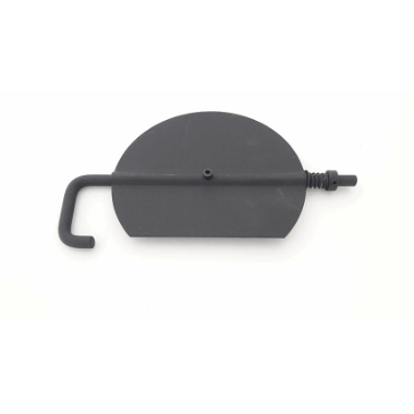 Spjeld ø175mm til rør i plate jern -