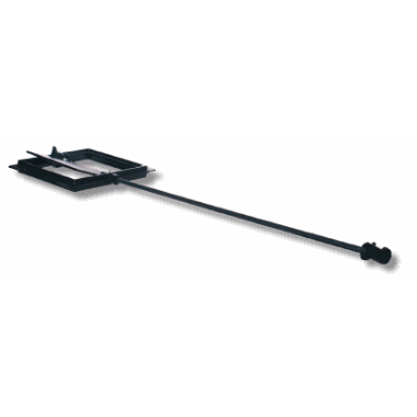 Pipespjeld, 24,7 x 28,7 cm, midthengslet med håndtak