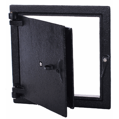 Feieluke, dobbel vegg, 6" (19,6 x 19,6 cm ytre mål)