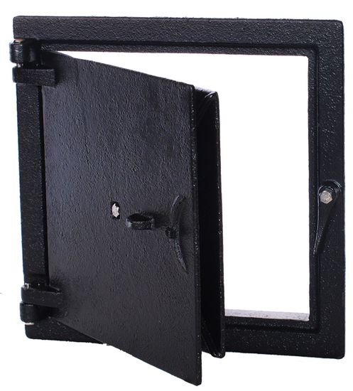 Feieluke, dobbel vegg, 9" (27,4 x 27,4 cm ytre mål)