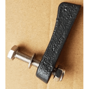 Dørvrider, hendel til feieluke, passer både til 6" og 9" feieluker