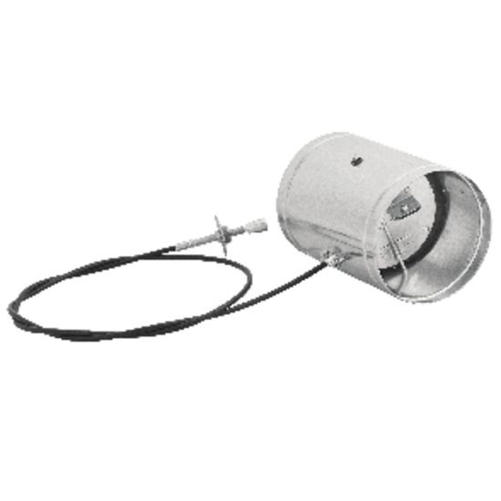 Friskluftspjeld ø80mm blankt