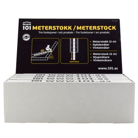 Meterstokk 101 - (2 meter)