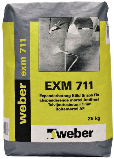 Weber EXM 711 Understøp Fin Antifrost - 25 kg