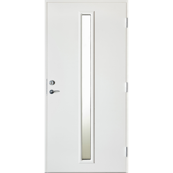 Strand ytterdør med sotet glass (flere varianter)