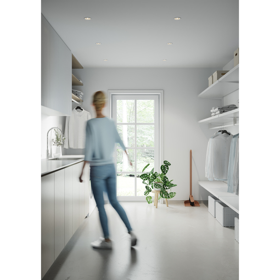 Fibo Veggpanel Basic White Silk Project 10x620x2720 mm