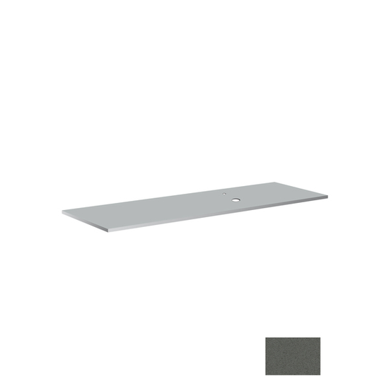 Benkeplate suede 1610 mm hull høyre cemento spa