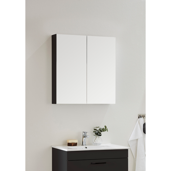 Go speilskap 600 mm svart