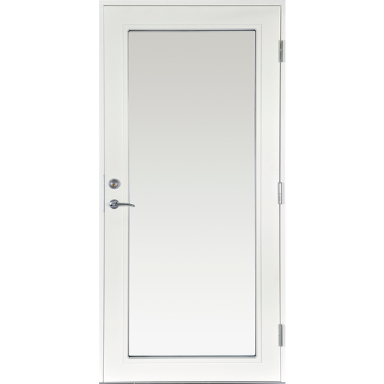 Stord ytterdør med 2-lags klart glass (flere varianter)