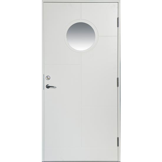 Stavern ytterdør med 4-lags sotet glass (flere varianter)